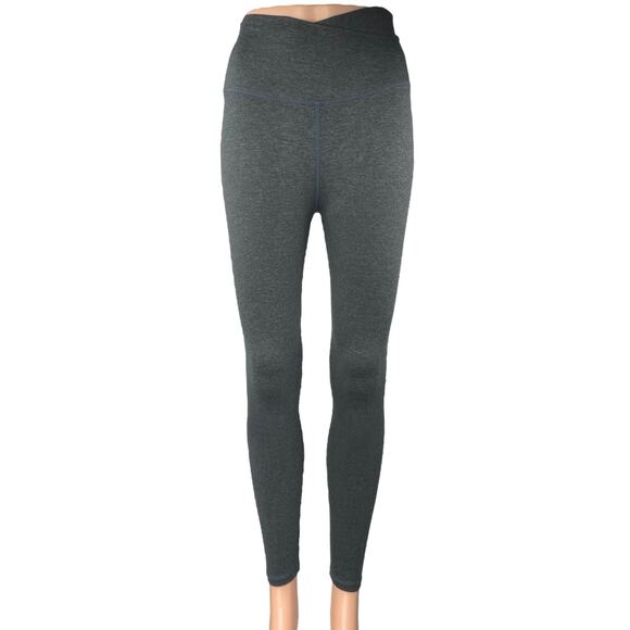 Varley Womens Black Mid Rise Yoga Running Workout Athletic Leggings Pants Sz XS - Picture 1 of 4